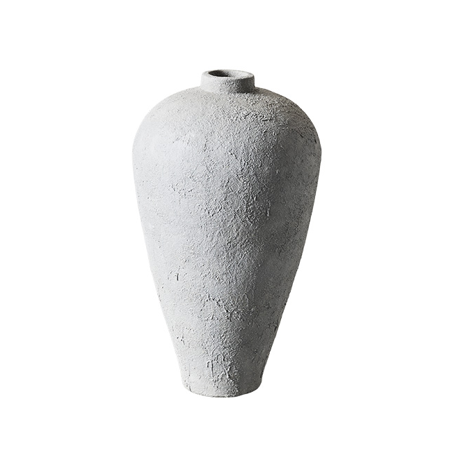 Muubs LUNA Wazon Dekoracyjny z Terakoty 80 cm / Szary