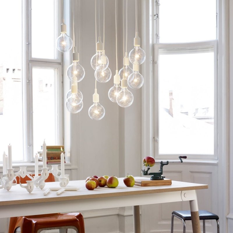 Muuto E27 Lampa Żarówka LED - Czarna