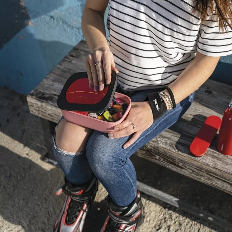 Guzzini STORE GO Lunchbox ze Sztućcami / Biały