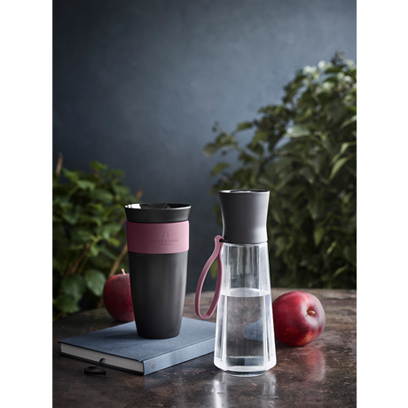 Rosendahl TO GO Butelka do Wody 500 ml Uchwyt Fioletowy