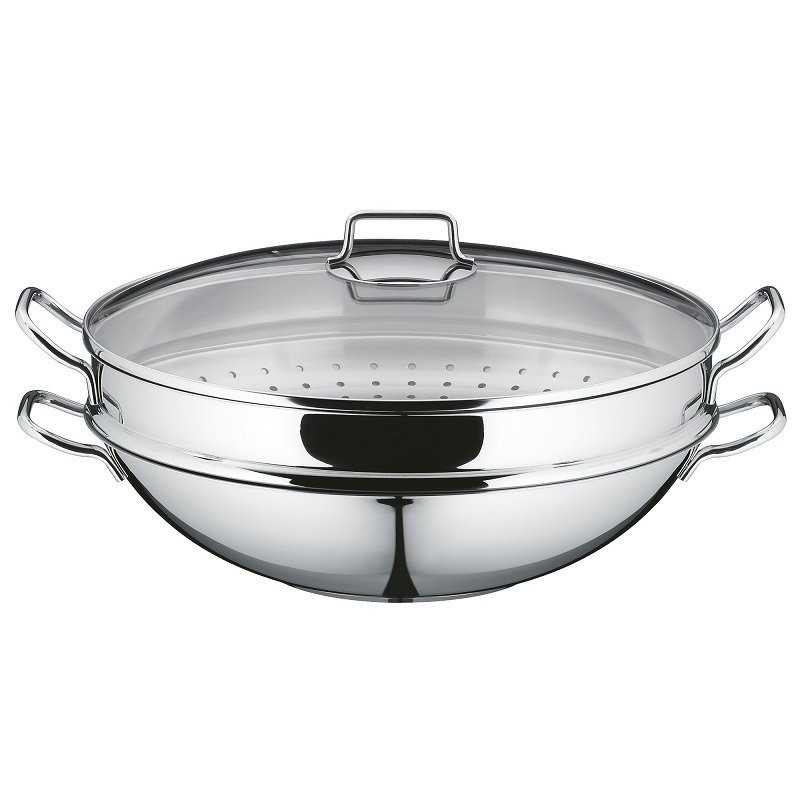 Wmf MACAO Wok z Wkładem do Gotowania na Parze