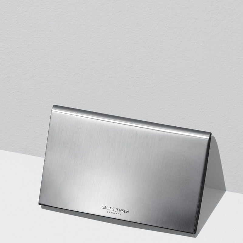 Georg Jensen KONNO Wizytownik Stalowy