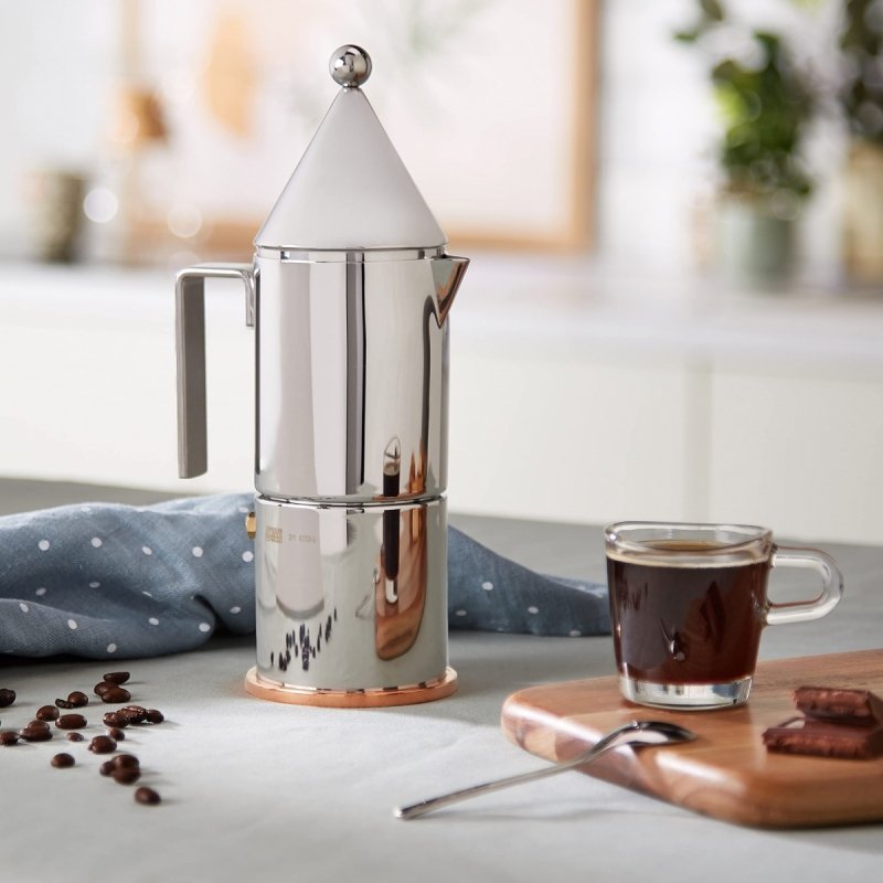 Officina Alessi LA CONICA Kawiarka - Zaparzacz do Kawy Espresso 150 ml