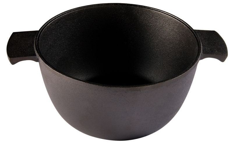 Skeppshult MASTER Zestaw 2 Naczyń Żeliwnych - Garnek 3 l + Patelnia 23 cm 