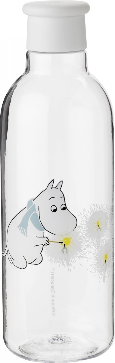 RIG-TIG by Stelton DRINK-IT Butelka do Wody 750 ml MUMINKI Biała