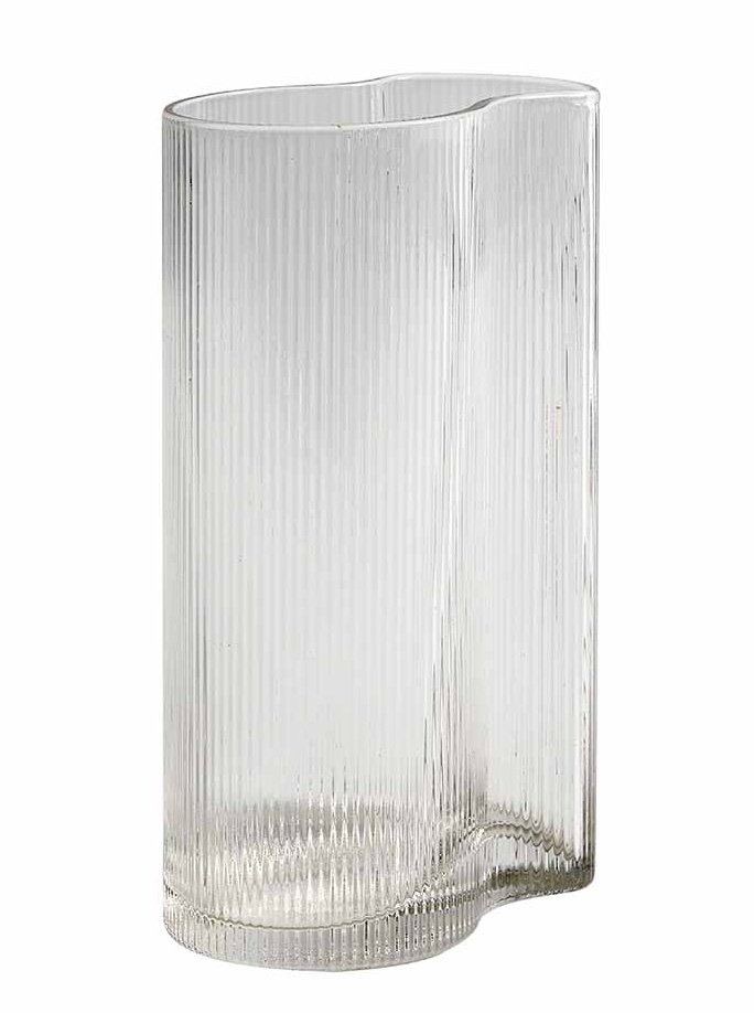 Muubs RIPE Dzbanek - Karafka do Wody z Ryflowanego Szkła