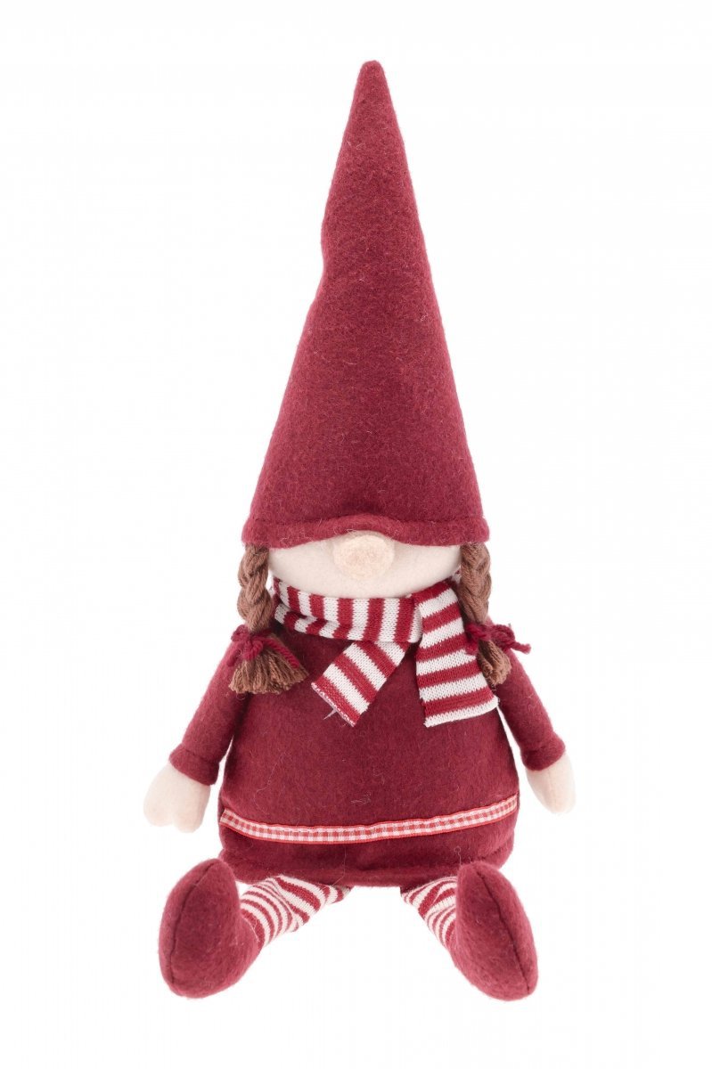 Scandinavia CHRISTMAS Świąteczny Skrzat / Krasnal Filcowy 40 cm Mimi