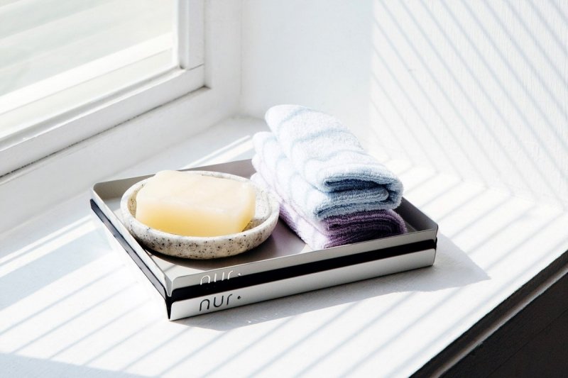 NUR Design Studio TRAY Tacka Mała - Taca Mała - Czarna