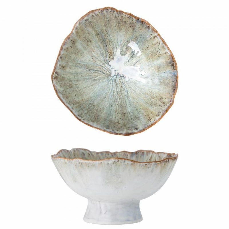 Misa Bloomingville w nordyckiej kolorystyce z reaktywnym szkliwem