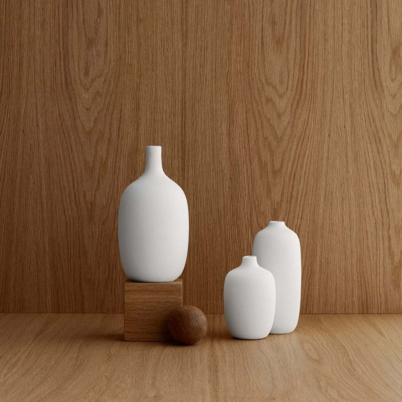 Blomus CEOLA Wazon do Kwiatów 18 cm Biały