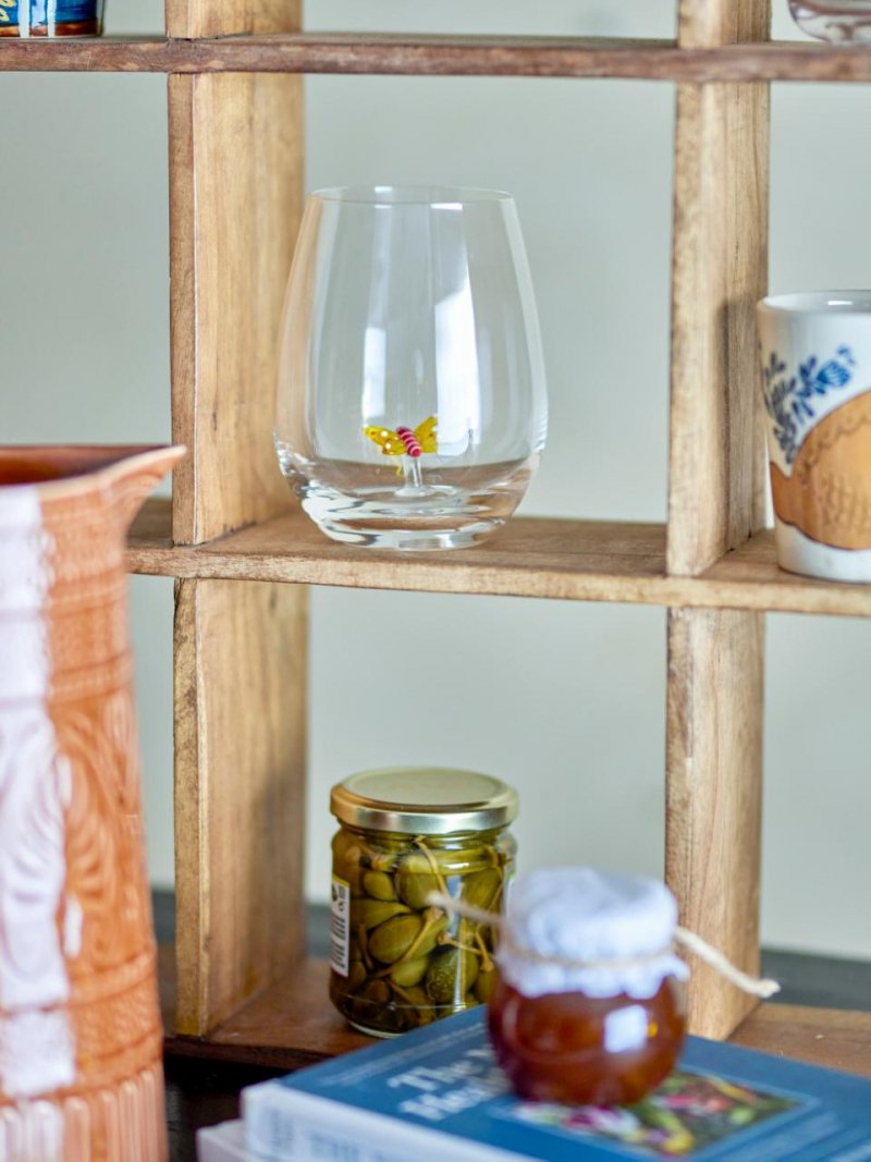 Bloomingville MISA Szklanki do Napojów 560 ml 4 Szt. z Kolorowymi Figurkami