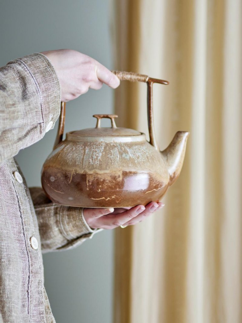 Bloomingville IKIGAI Dzbanek do Herbaty w Japońskim Stylu 1,5 l / Brązowy