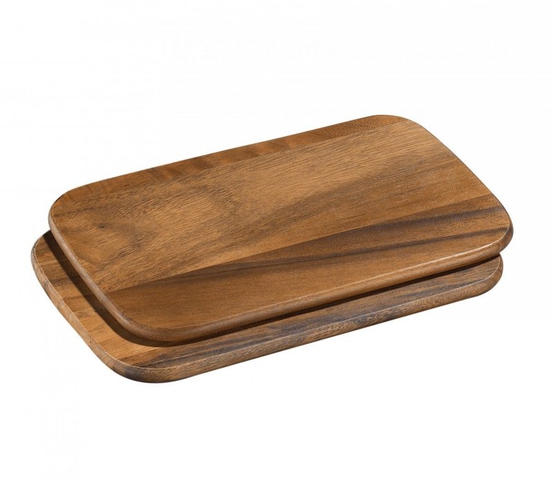 Zassenhaus AKACJA Drewniane Deski Śniadaniowe 2 Szt. 27 cm