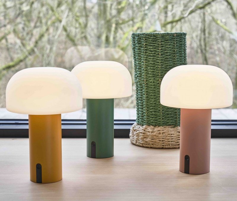 Villa Denmark STYLES Bezprzewodowa Lampka LED / Różowa