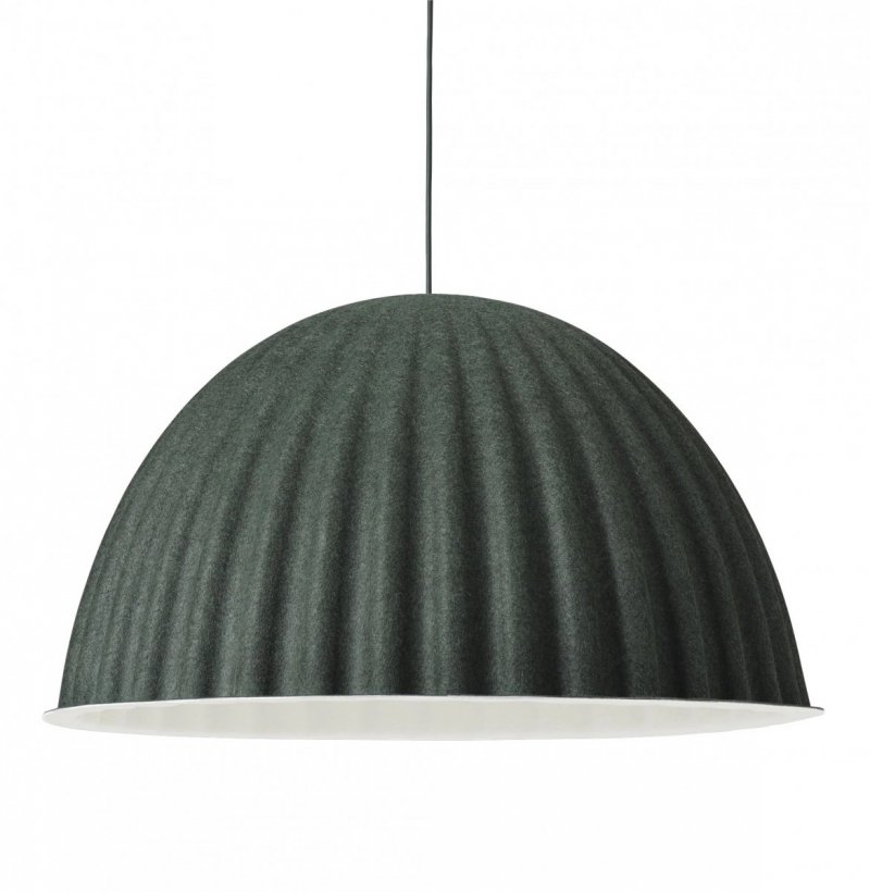 Muuto UNDER THE BELL Lampa Wisząca 82 cm Ciemnozielona