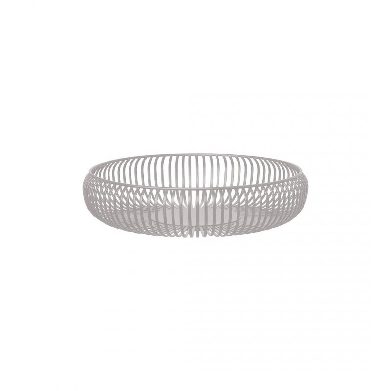 Blomus LITO Metalowy Kosz na Owoce 36 cm / Szary Steel Gray