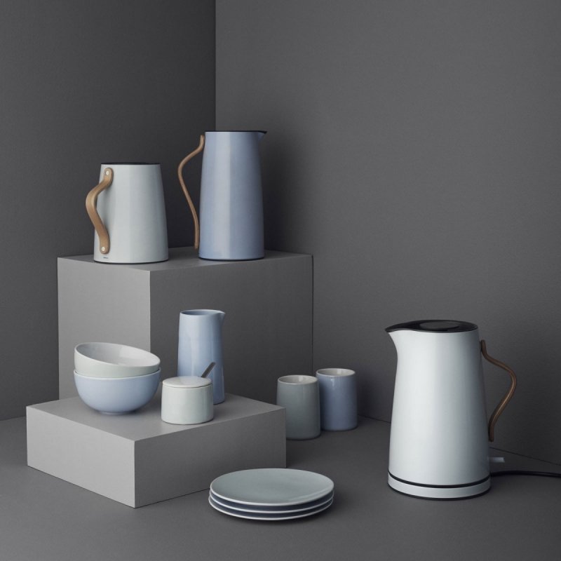 Stelton EMMA Talerze 22 cm - Błękitne