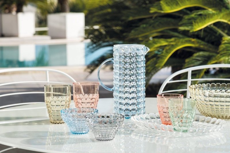 Guzzini TIFFANY Szklanka z Tworzywa 510 ml / Mlecznobiała