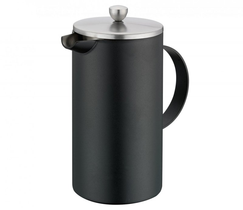 Cilio AIDA Kafeteria Tłokowa 400 ml Podwójne Ścianki / Czarna