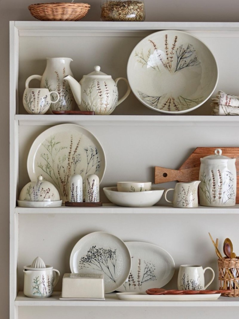 Maselniczka dekoracyjna Bea z ręcznym zdobieniem