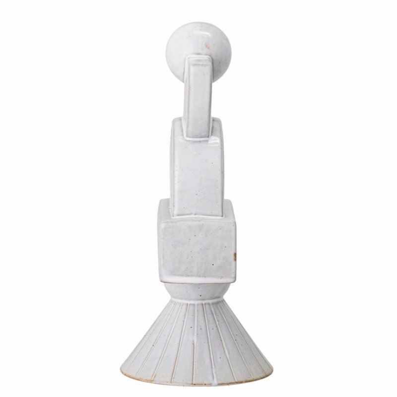 Bloomingville BEATRICE Rzeźba - Figurka Dekoracyjna 27 cm / Biała