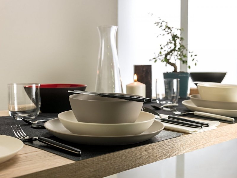 Guzzini MY FUSION Zestaw Sztućców - Komplet 24 El. / Żółty