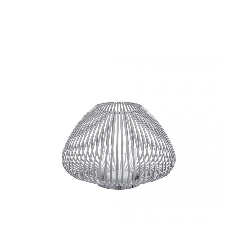 Blomus LYVA Lampion 17 cm / Szary Steel Gray