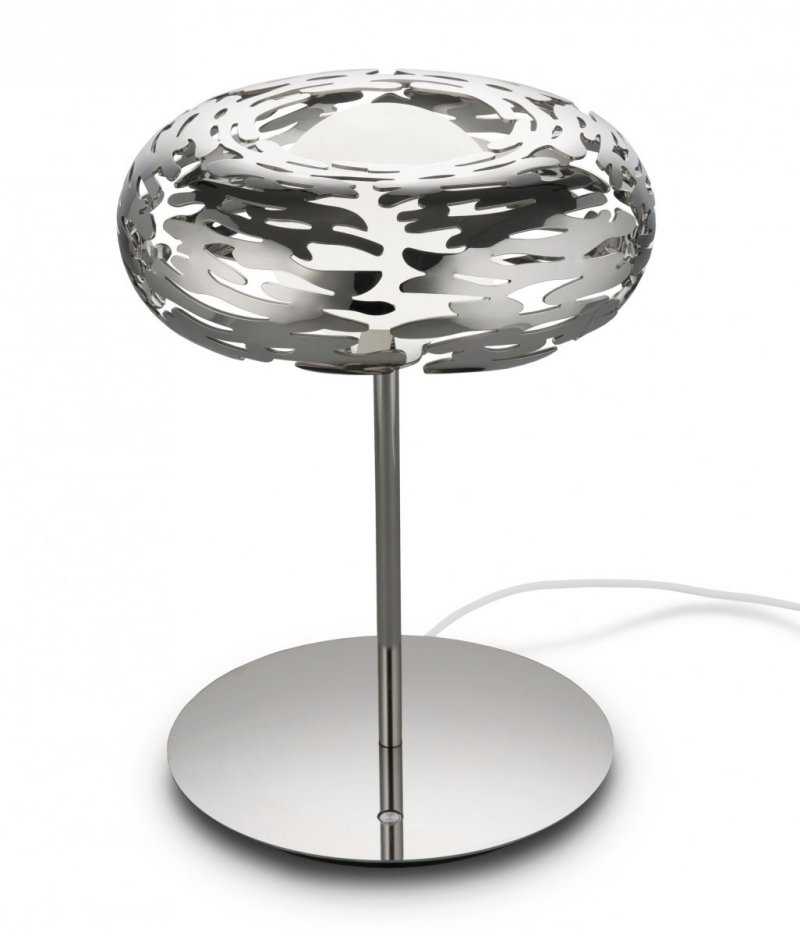Alessi BARKET Lampa Stołowa / Srebrna Polerowana