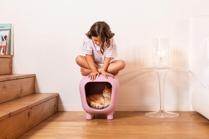 United Pets Milano PANCUCCIA Legowisko i Siedzisko / Różówe