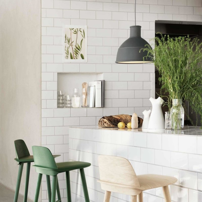 Muuto UNFOLD Lampa Silikonowa 32 cm / Jasnożółta