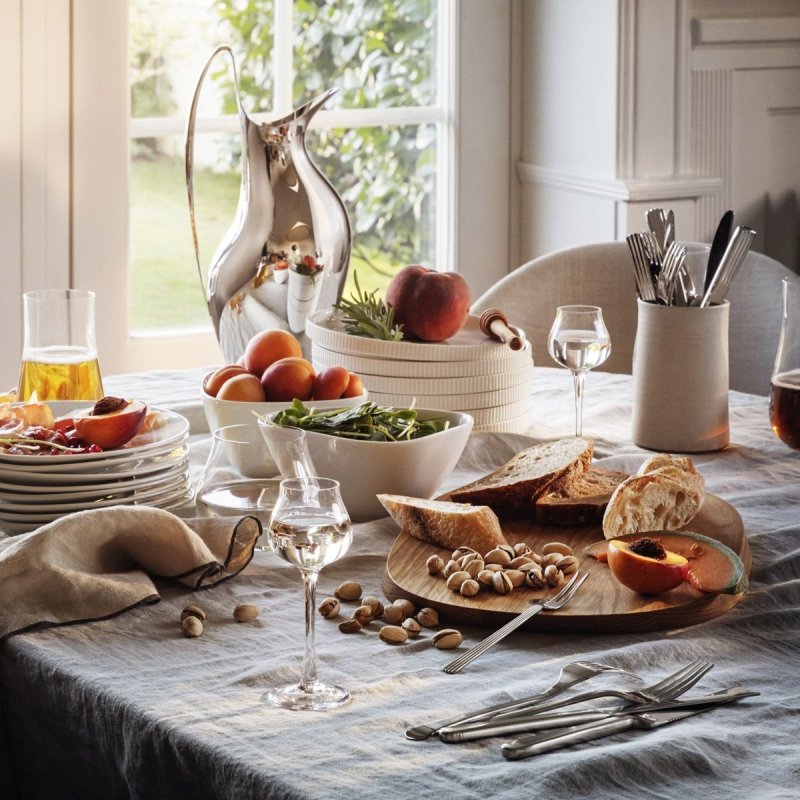 Georg Jensen ALFREDO Dębowa Deska do Krojenia i Serwowania 42 cm