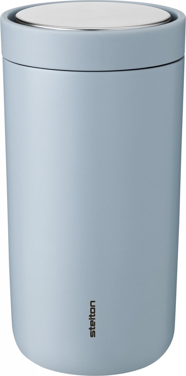 Stelton TO GO CLICK Stalowy Kubek Termiczny 200 ml Błekitny