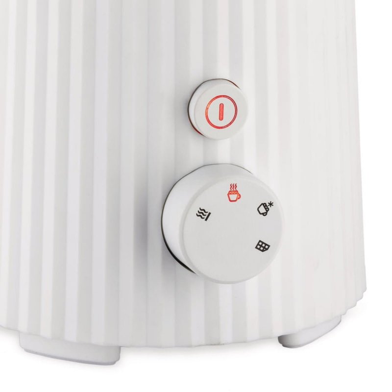 Alessi PLISSE Elektryczny Spieniacz / Ubijak do Mleka - Czerwony