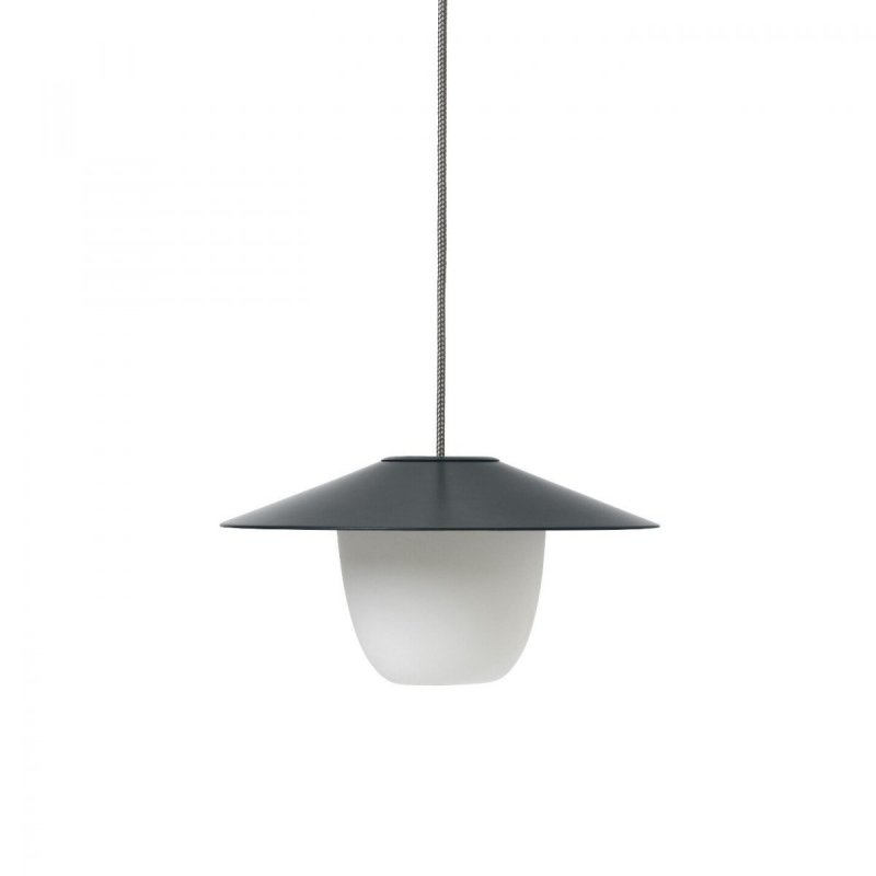Blomus ANI Bezprzewodowa Lampa LED 2w1 Stołowa/Wisząca 33 cm Magnet (Odcień Grafitowy)