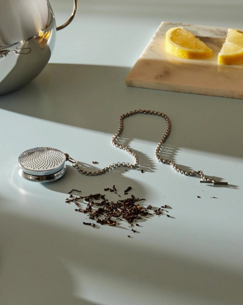Alessi T-TIMEPICE Zaparzaczka do Herbaty / Stalowa