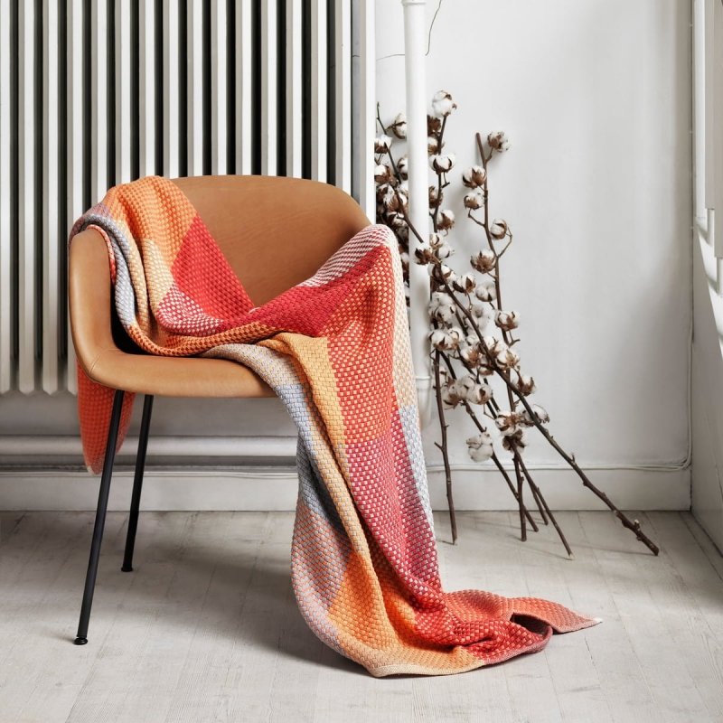 Muuto FIBER ARMCHAIR TUBE BASE Krzesło - Szare