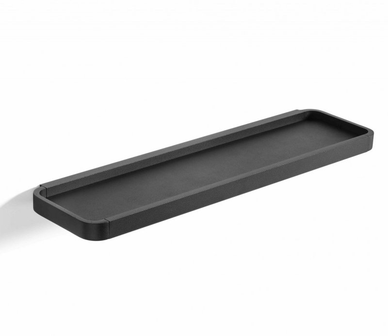 ZONE Denmark RIM Półka Łazienkowa - Prysznicowa 44 cm Czarna