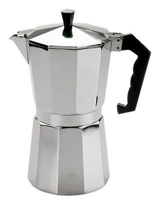 Cilio BARISTA Kawiarka Aluminiowa - Kafeteria do Espresso 300 ml - Srebrna