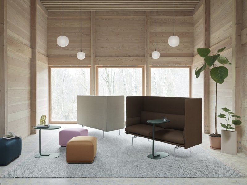 Muuto RELATE Stolik Pomocniczy - Boczny 73,5 cm Biały