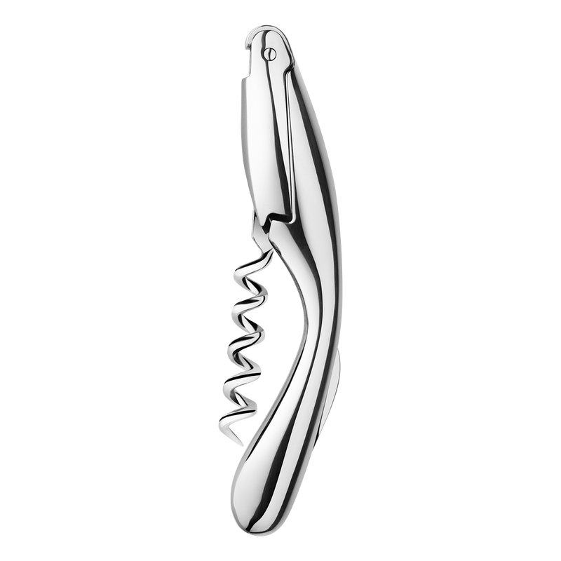 Georg Jensen WINE Stalowy Korkociąg do Wina / Pomocnik Barmański