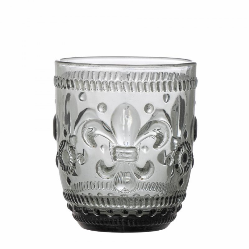 Bloomingville CORDELIA Szklanki do Napojów 330 ml 6 Szt. / Szare