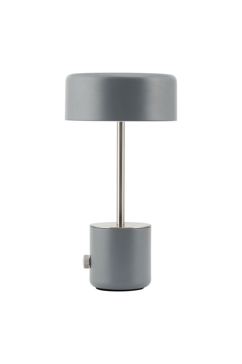 House Doctor BRING Bezprzewodowa Lampa Stołowa - Biurkowa LED Szara
