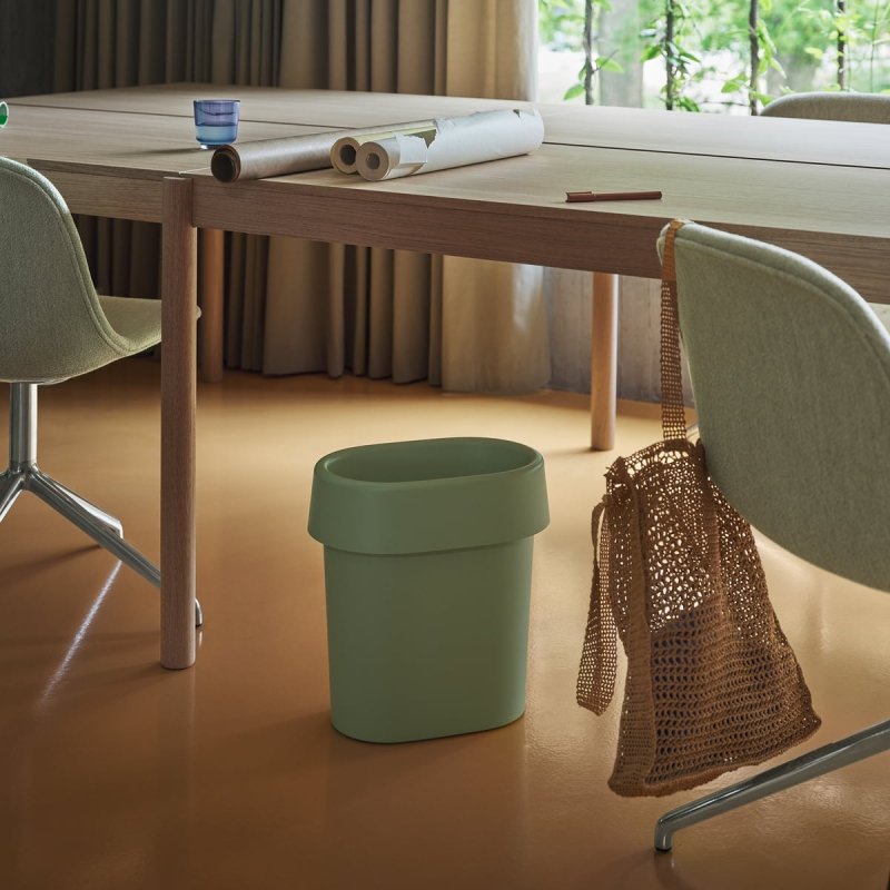 Muuto REDUCE Kosz na Śmieci z Tworzywa z Recyklingu / Szary