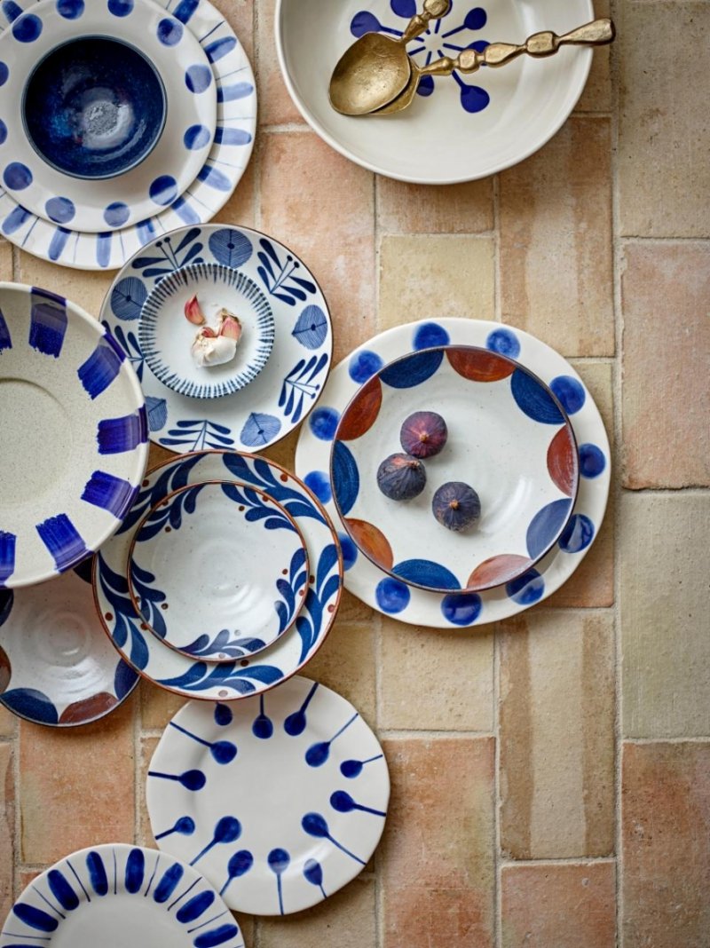 Dekoracyjne talerze Bloomingville Linora