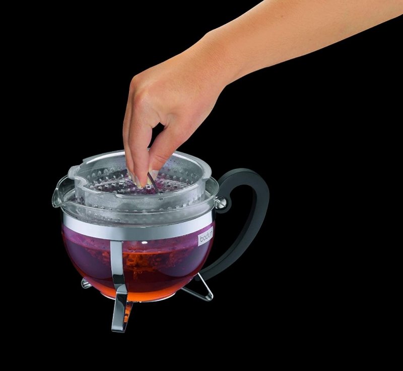 Bodum CHAMBORD Dzbanek do Herbaty 1,3 l z Podgrzewaczem