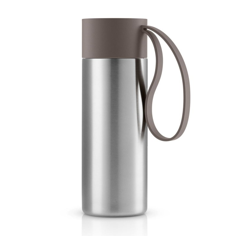 Eva Solo TO GO CUP Kubek Termiczny z Uchwytem - Taupe