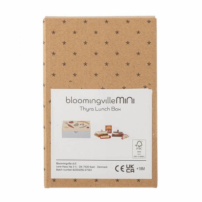 Bloomingville THYRA Drewniana Zabawka dla Dzieci / Zestaw Lunchowy