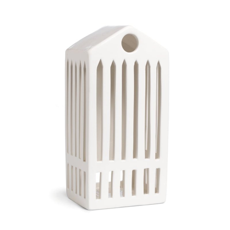 Kähler URBANIA Świecznik Tealight - Domek Biały - Pantheon