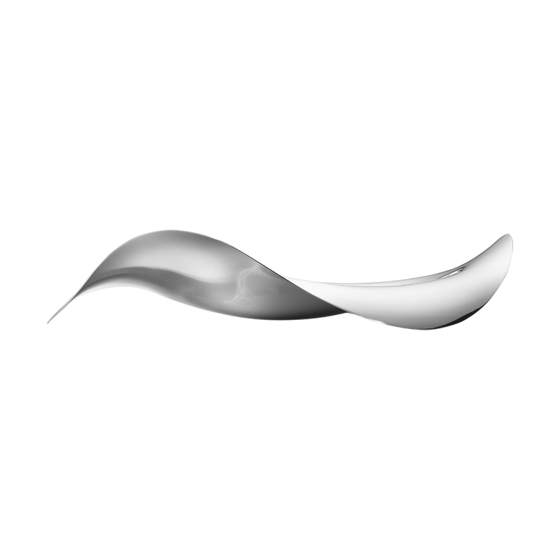 Georg Jensen COBRA Patera Dekoracyjna 38 cm / Srebrna Polerowana