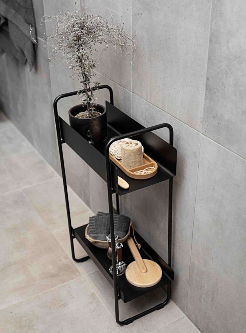 ZONE Denmark A-CONSOLE Konsola Metalowa 77 cm Czarna